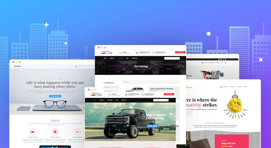 Car Rental Website Preview